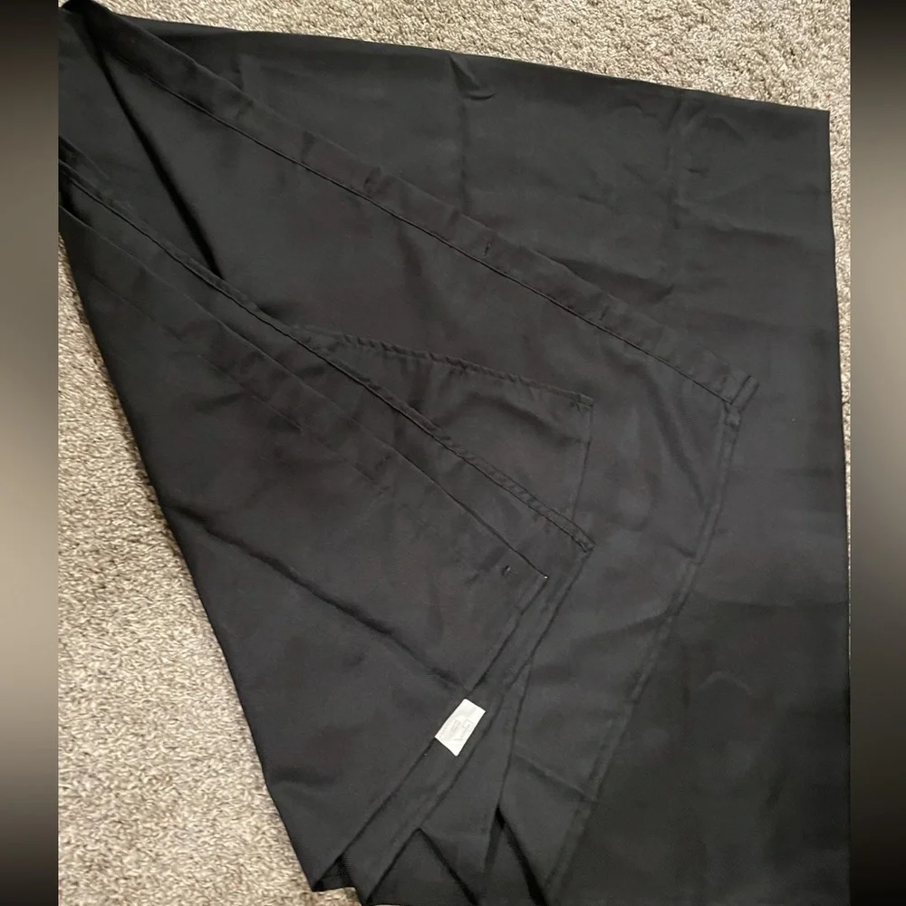 Mainstay Black Shower Curtain